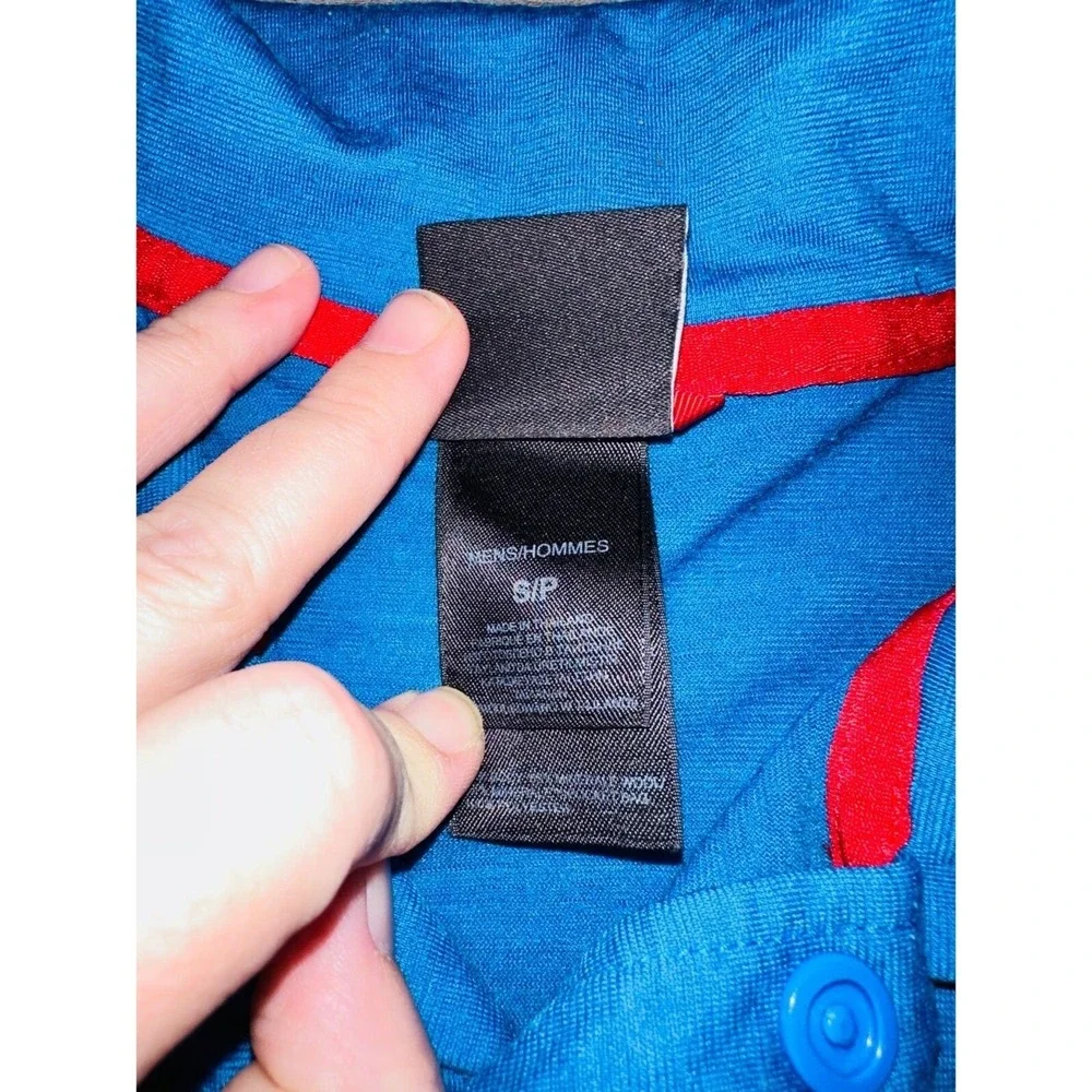 B1 The North‎ Face Polo shirt men's small blue